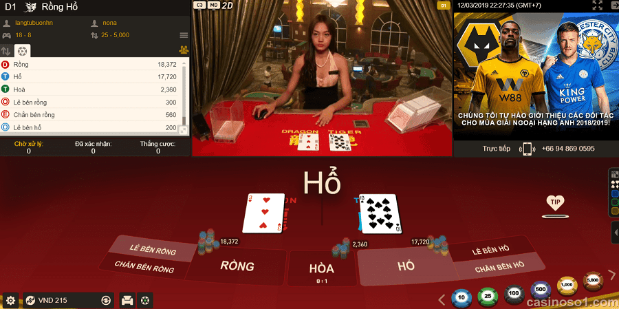 5 Kinh Nghiệm Chơi Rồng Hổ Mang Về Chiến Thắng - Hình 1 5 Kinh Nghiem Choi Rong Ho Mang Ve Chien Thang Hinh 1