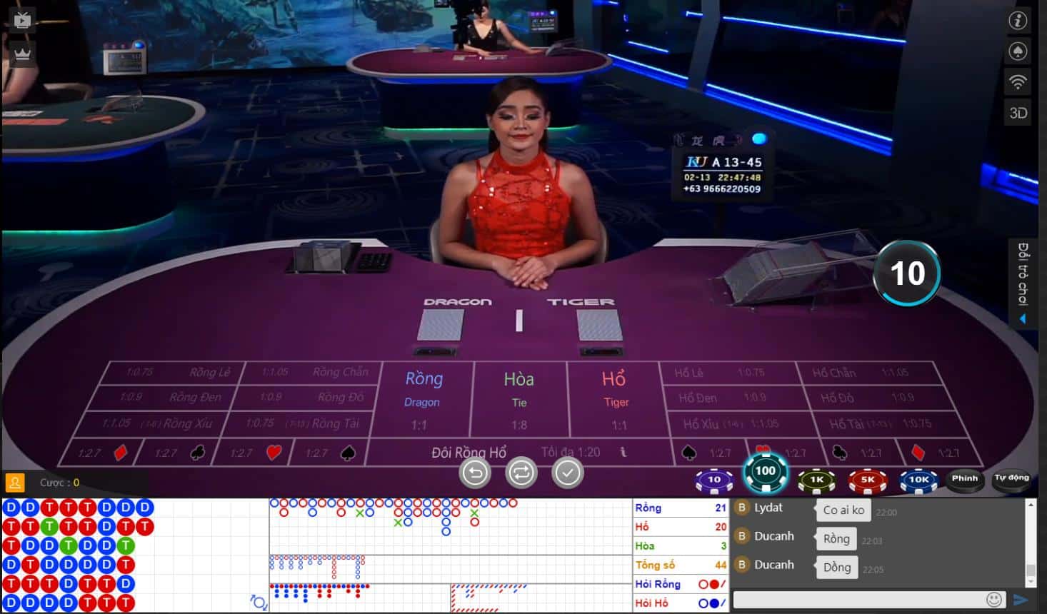 Top 5 bí kíp chơi Rồng Hổ nên nhớ Top 5 bi kip choi Rong Ho nen nho