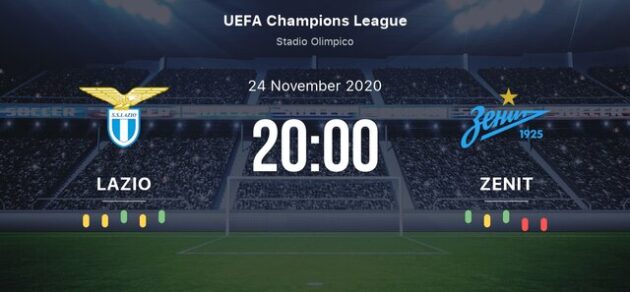 Soi kèo nhà cái bóng đá trận Lazio vs Zenit 03:00 – 25/11/2020 Soi kèo nhà cái bóng đá trận Lazio vs Zenit 03:00 – 25/11/2020