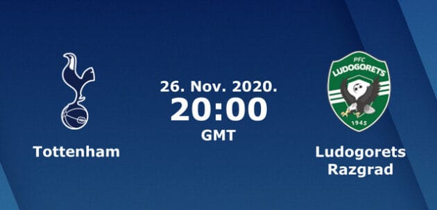 Soi kèo nhà cái bóng đá trận Tottenham vs Ludogorets Razgrad 03:00 – 27/11/2020 Soi kèo nhà cái bóng đá trận Tottenham vs Ludogorets Razgrad 03:00 – 27/11/2020
