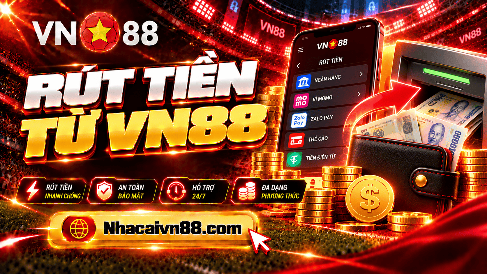 Rút tiền VN88